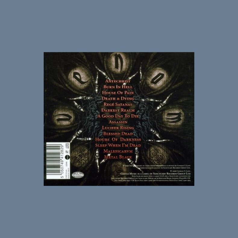 Metal Black - 2006 UK 14-track CD album