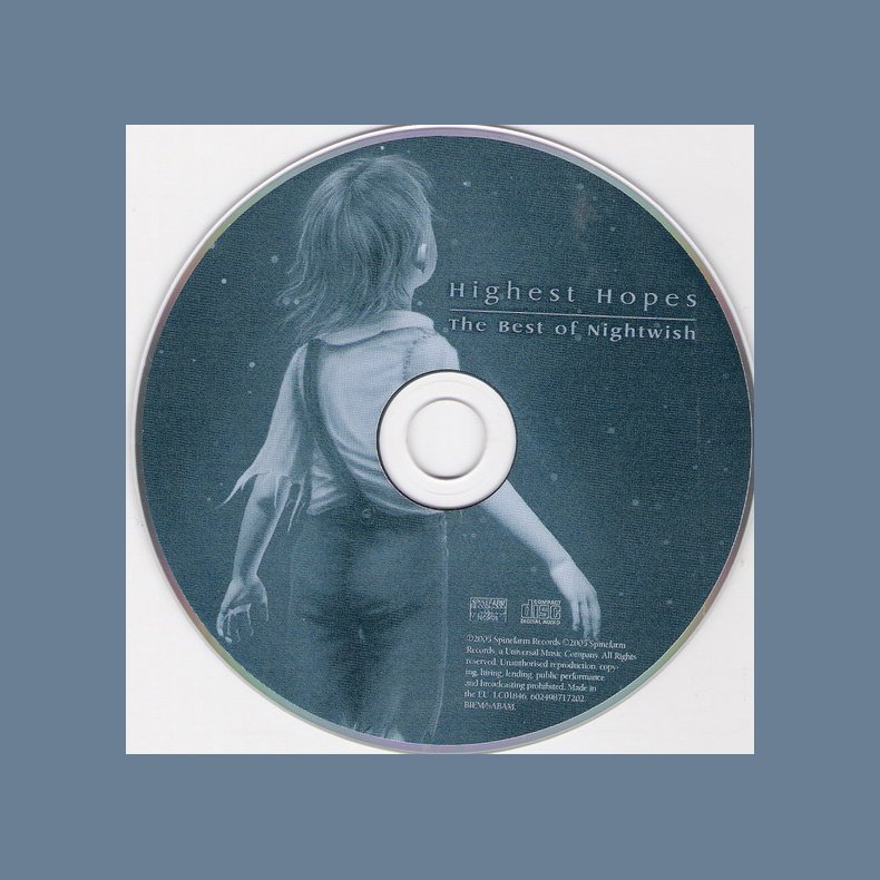 Highest Hopes - The Best Of Nightwish  - 2005 German pressed 16-track CD