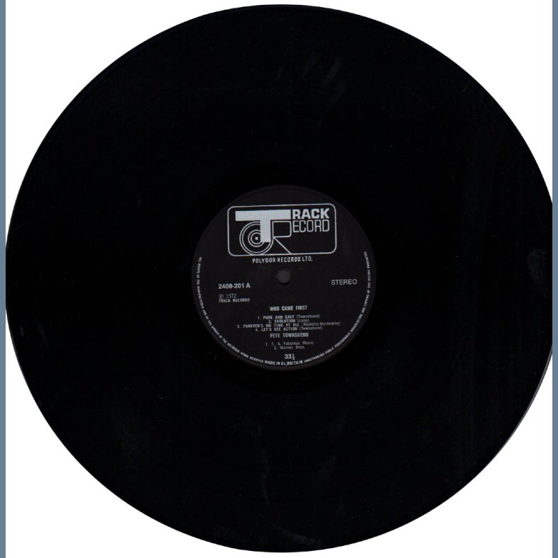 Who Came First - UK Track 1st Issue Incl. Poster