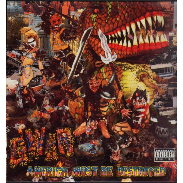 America Must Be Destroyed - 1991 UK 12-track Vinyl LP
