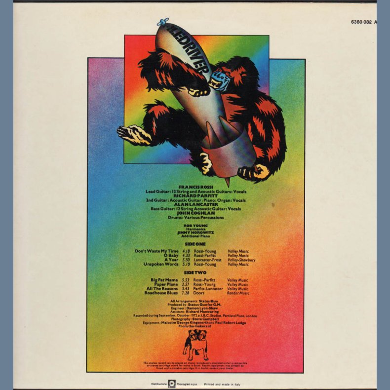 Piledriver - Original Italian LP Pressing