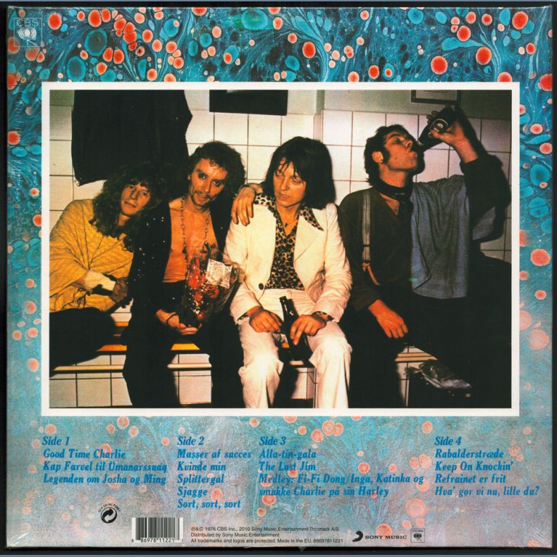 Live sdan - 2010 Danish 180 gram 2LP Set Reissue