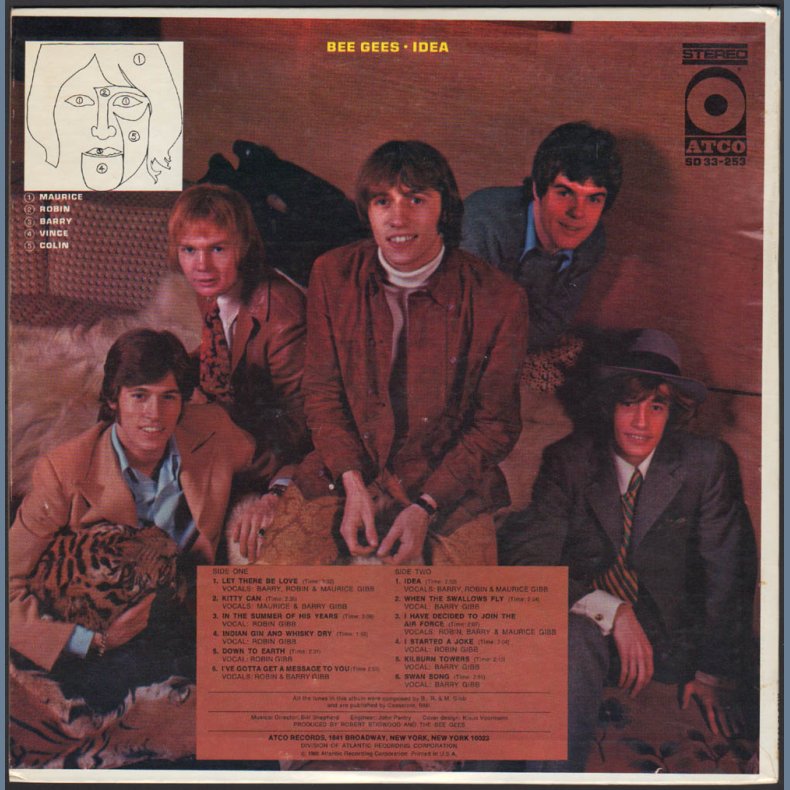 Idea - Original US 1st Issue 12-track LP - Purple and Tan label