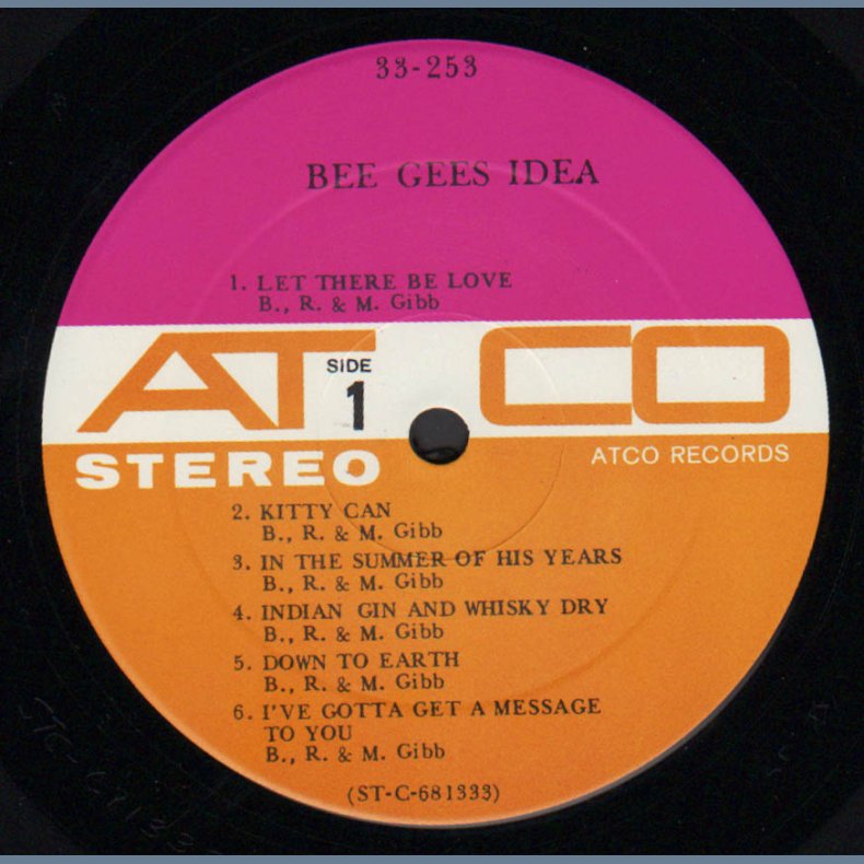 Idea - Original US 1st Issue 12-track LP - Purple and Tan label
