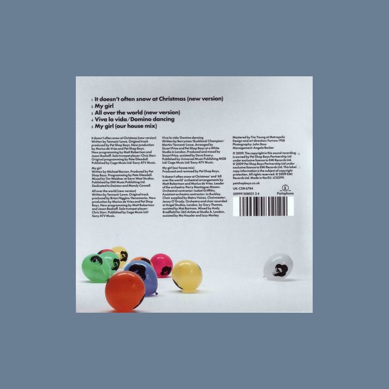 Christmas - 2009 UK 5-track CD Single