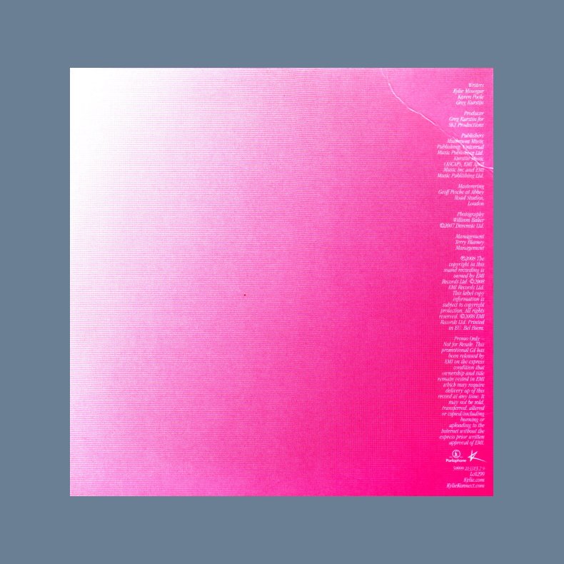 Wow - 2008 Dutch Pressed 1-track Promotional Issue CD