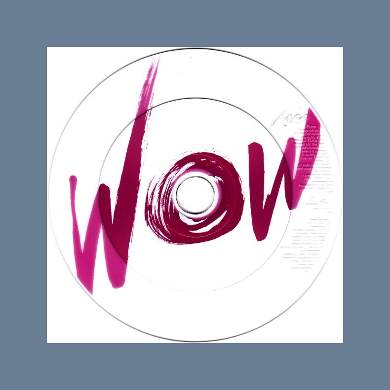 Wow - 2008 Dutch Pressed 1-track Promotional Issue CD