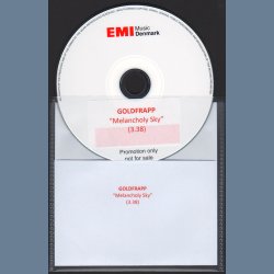 Melancholy Sky - 2012 Danish 1-track Promotional Issue CD Acetate