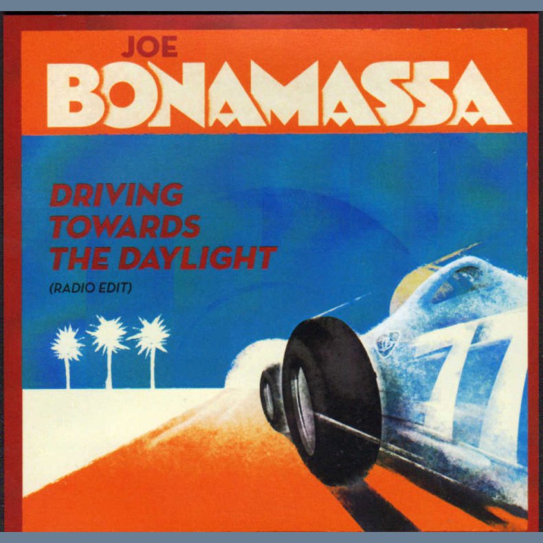 Driving Towards The Daylight - 2012 Germany pressed 2-track promotional issue CD Acetate