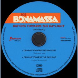 Driving Towards The Daylight - 2012 Germany pressed 2-track promotional issue CD Acetate