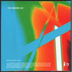 That Dangerous Age - 2012 UK 1-track promotional issue CD