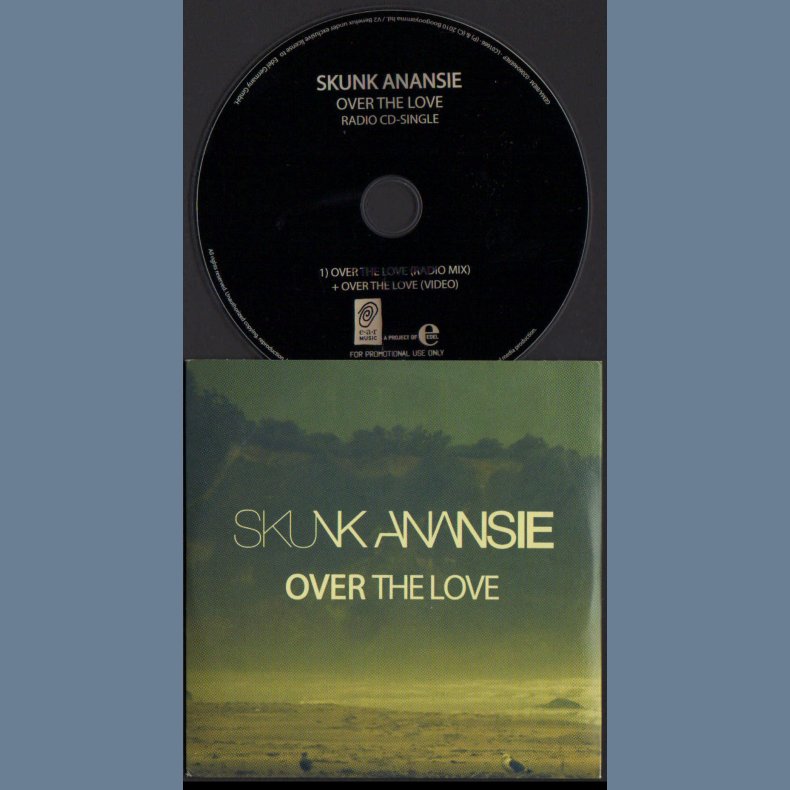 Over The Love - German pressed Ear Music 2-track promotional Issue CD