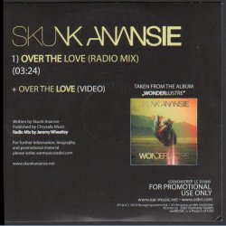 Over The Love - German pressed Ear Music 2-track promotional Issue CD
