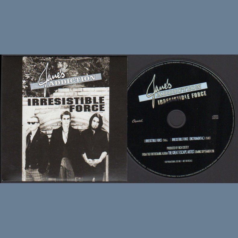 Irresistible Force - 2011 German 2-track promotional issue CD