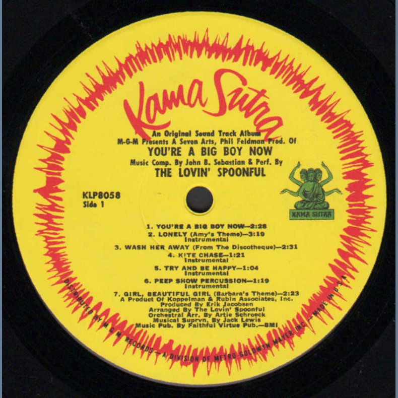 You're A Big Boy Now - Original 1967 US 14-track Stereo LP