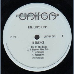 In Silence - Original 1981 Norwegian 8-track LP