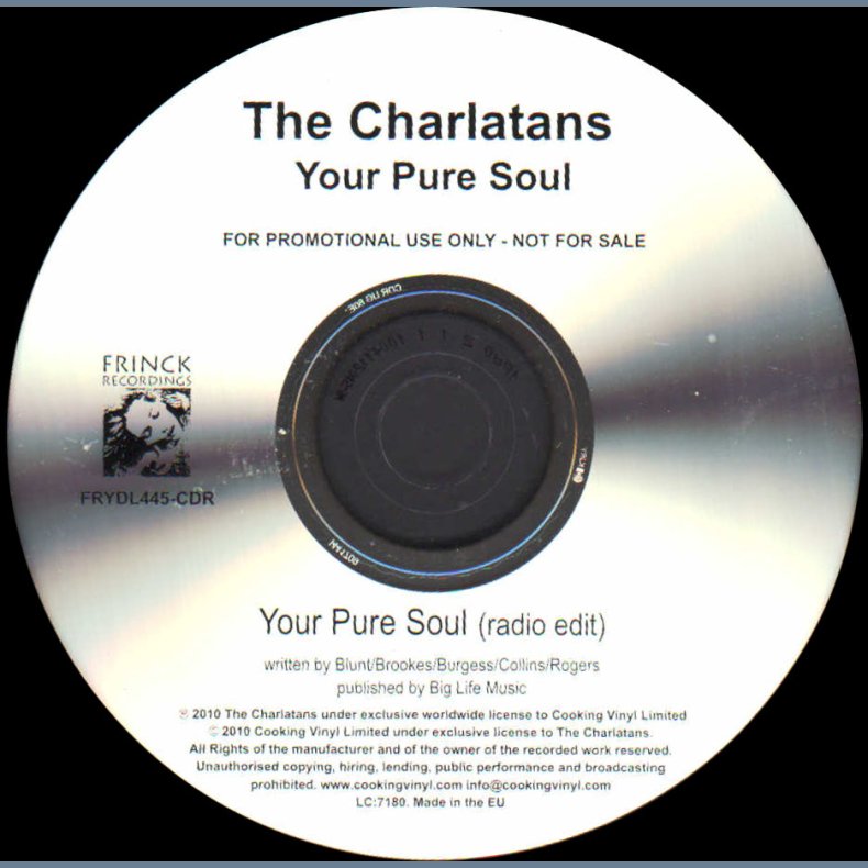 Your Pure Soul - 2010 European pressed 1-track promotional Issue CD