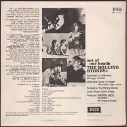 Out Of Our Heads - Original UK Stereo Export 12-track LP