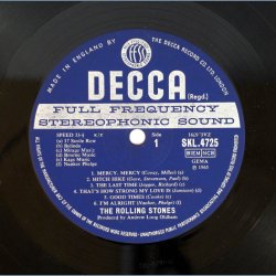 Out Of Our Heads - Original UK Stereo Export 12-track LP