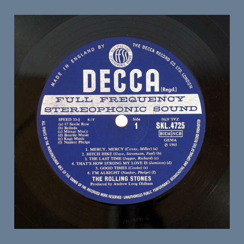 Out Of Our Heads - Original UK Stereo Export 12-track LP