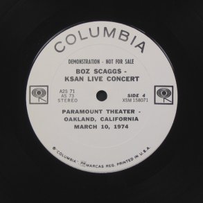 KSAN Live Concert - Original US Promotional Issue Only 2LP Set