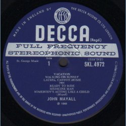 Blues From Laurel Canyon - 1968 UK Decca label 12-track Stereo LP