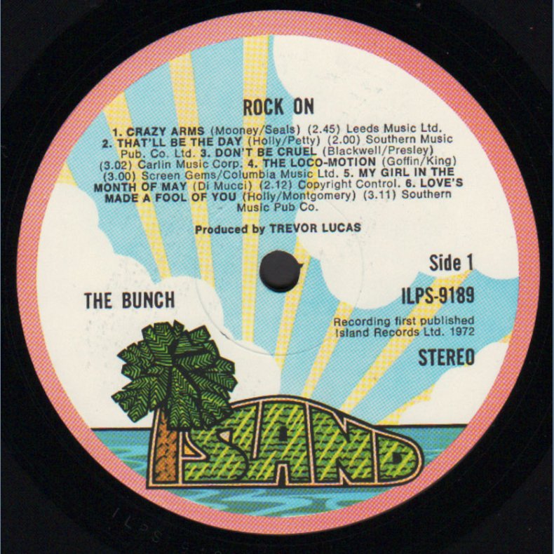 Rock On - Original 1972 UK Vinyl LP Incl 7" Flexi Single