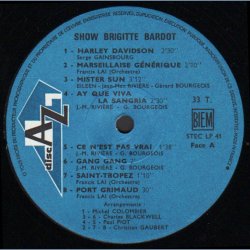 Show - Original 1968 French 15-track LP