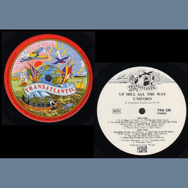 Uphill All The Way - Original 1971 UK 10-track LP
