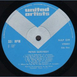 Peter Sarstedt - 1969 UK 14-track Stereo LP