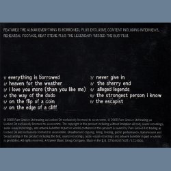 Everything Is Borrowed - 2008 European 679/Locked On label Limited Edition USB Memory Stick