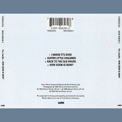 How Soon Is Now - 1992 UK WEA label 4-track CD Single