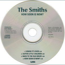 How Soon Is Now - 1992 UK WEA label 4-track CD Single