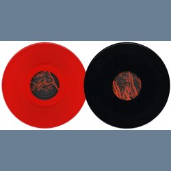 Solace - Original 2007 US Graveface label Red &amp; Black Vinyl 2LP Set