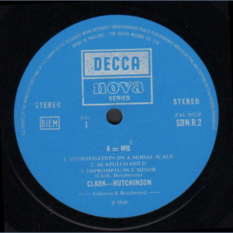 A=MH&sup2; - Original 1969 UK Decca Nova Series 5-track LP 