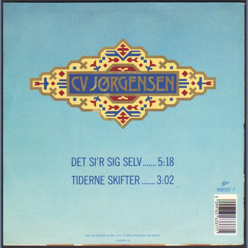 Det Si'r Sig Selv - 1990 Dutch pressed 2-track 7" Single