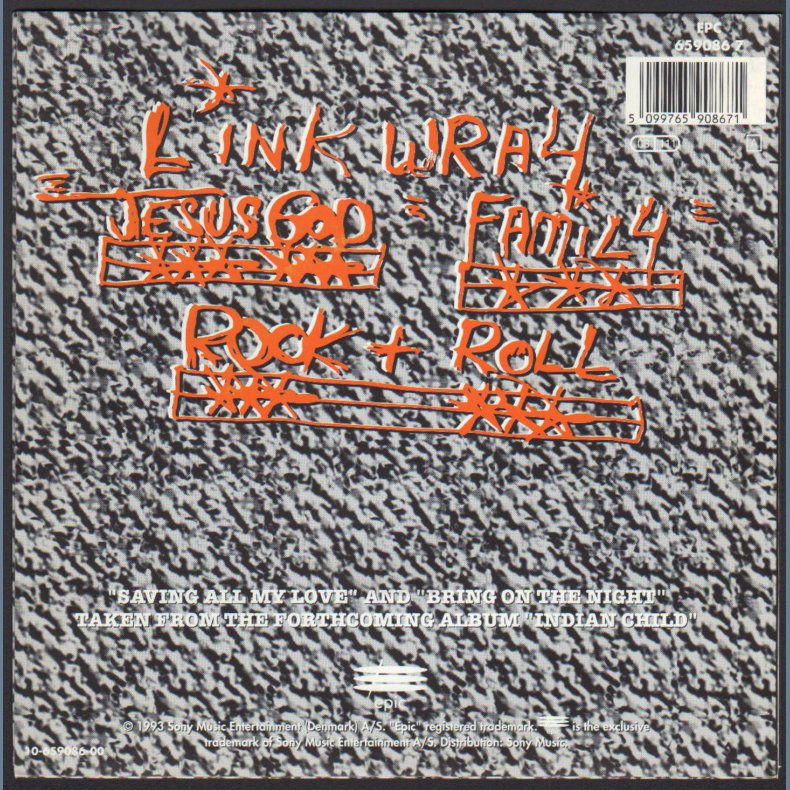 Saving All My Love - 1993 Dutch pressed 2-track 7" Single