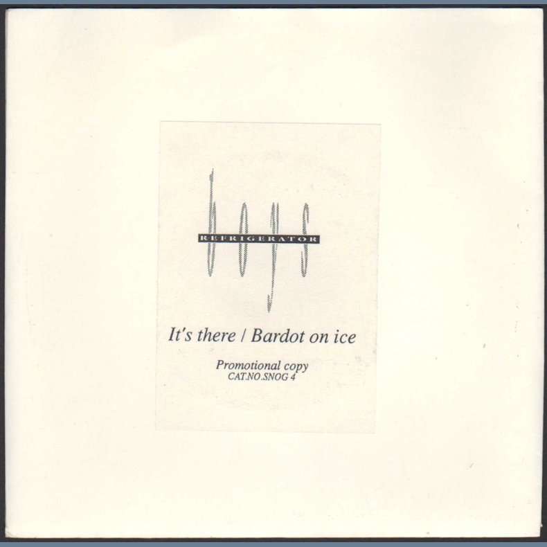 It's There b/w Bardot On Ice - 1990 Danish 2-track 7" Single