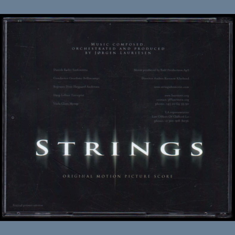 Strings - 2004 Privately Pressed Promotional Issue Original Motion Picture Score CD