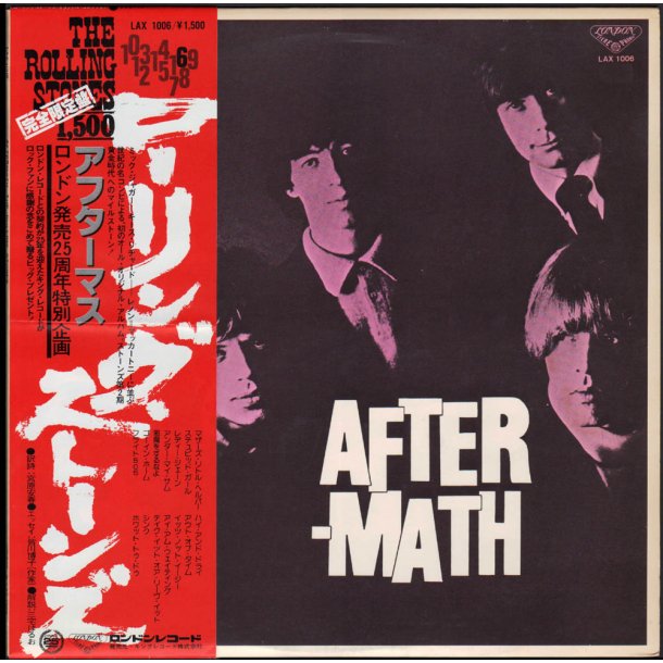 Aftermath - 1978 14-track Japanese LP Issue
