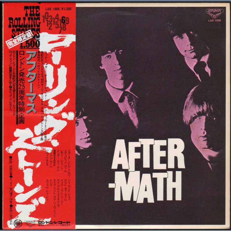 Aftermath - 1978 14-track Japanese LP Issue