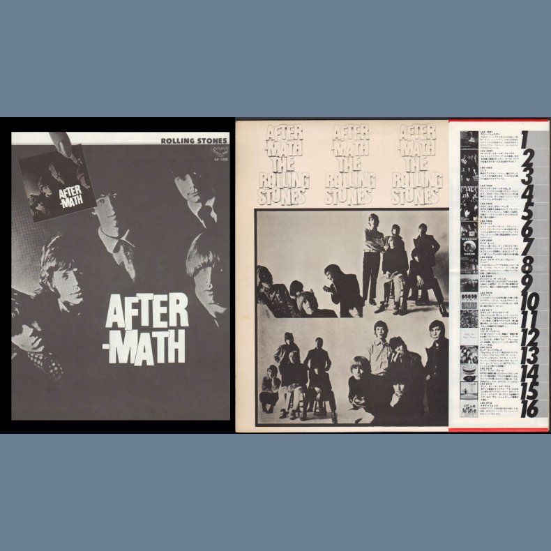 Aftermath - 1978 14-track Japanese LP Issue
