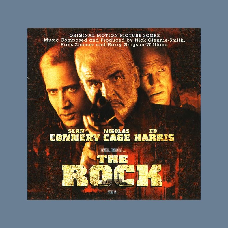 The Rock - 1996 US Original Soundtrack Recording 8-track CD