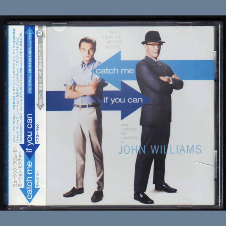 Catch me if you can - 2002 Japanese Original Soundtrack recording 16-track CD