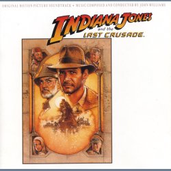 Indiana Jones and the Last Crusade - 1989 German pressed Warner Bros. Label Soundtrack 13-track CD