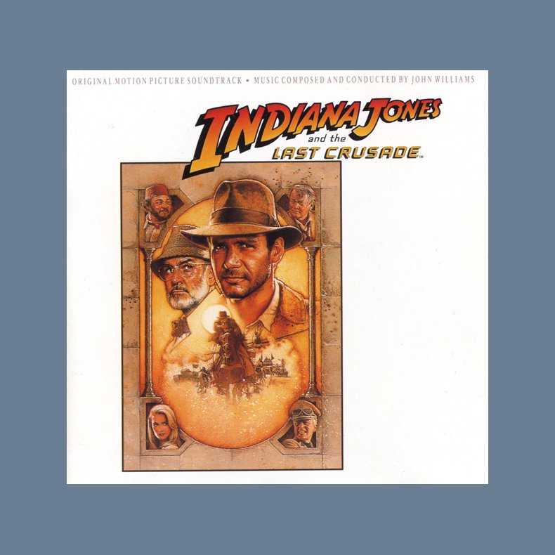 Indiana Jones and the Last Crusade - 1989 German pressed Warner Bros. Label Soundtrack 13-track CD