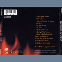 Indiana Jones and the Last Crusade - 1989 German pressed Warner Bros. Label Soundtrack 13-track CD