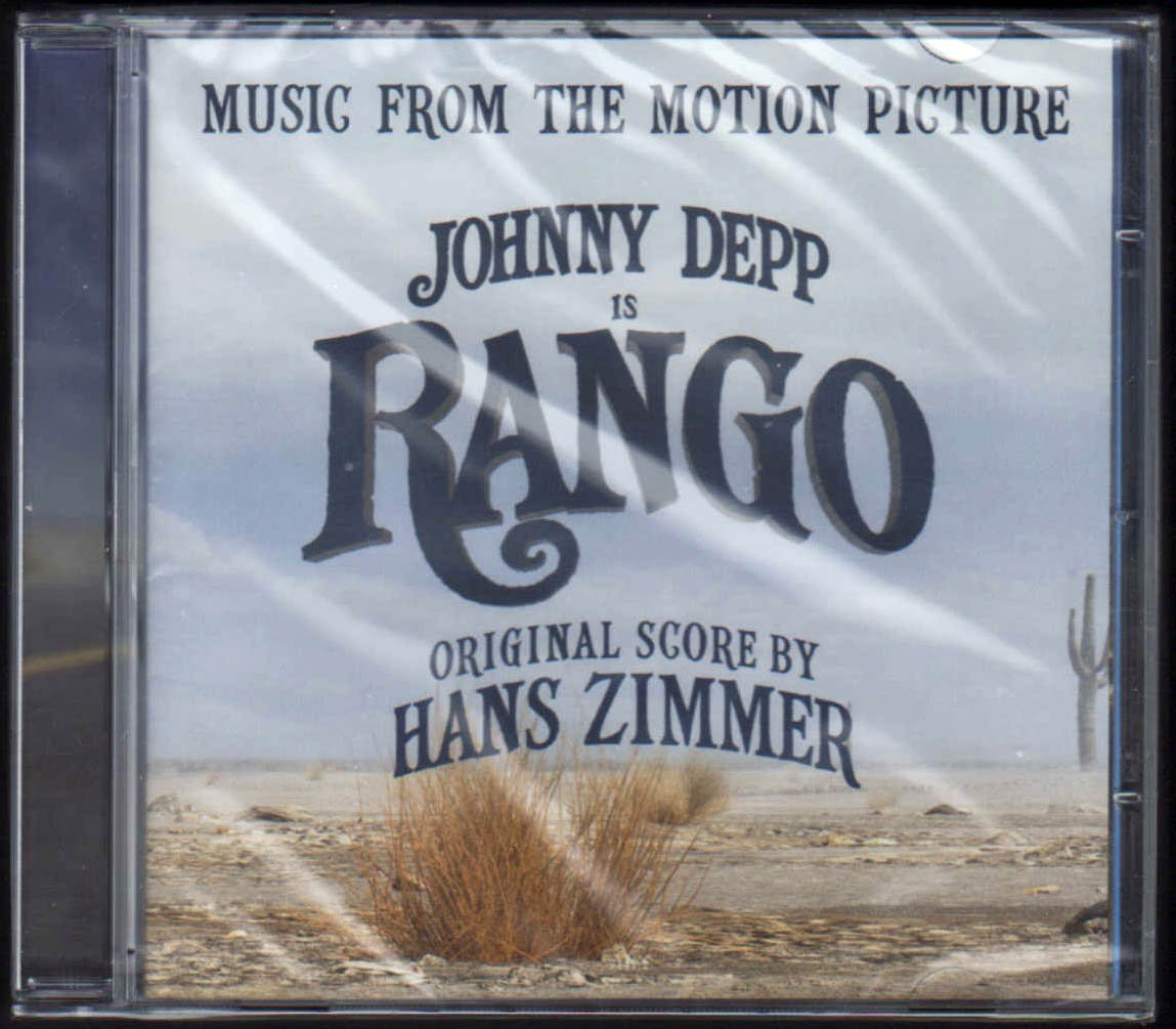Rango 2011 Europe pressed Original Soundtrack Recording CD All