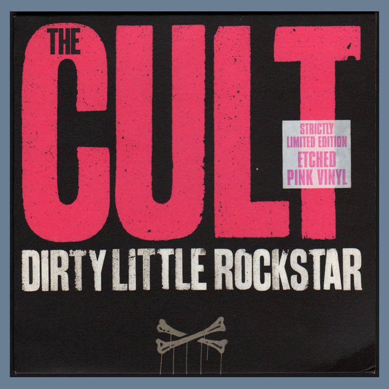 Dirty Little Rockstar - 2007 UK Limited Edition Single Sided Pink Etched Vinyl 1-track 7" Single