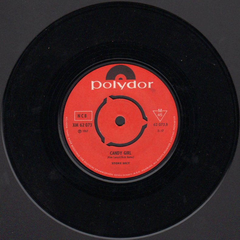 Candy Girl b/w Glasses - 1967 Norwegian/Danish 2-track 7" Single